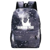 Oversized Banana Fish Canvas Backpack