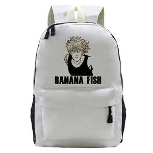 Oversized Banana Fish Canvas Backpack