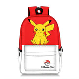 Anime backpack canvas Boys Girls Teenagers schoolbag Rucksack men women