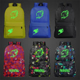 Anime Green Light Luminous Cartoon Fairy Tail School Bag