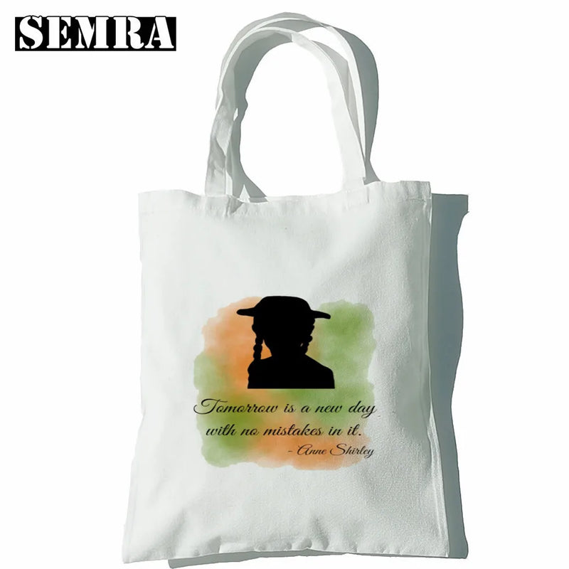 Anne Shirley Green Gables Handbags Shoulder Bags Casual