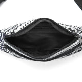 Annmouler Bohemian Style Women Waist Bag Double Zipper Belt Pouch