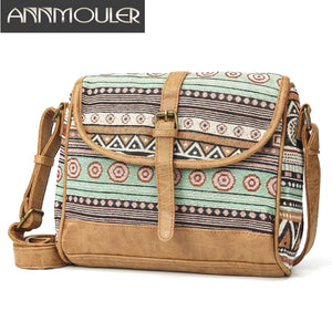 Bohemian Style Shoulder Bag Purse Crossbody Small Tote Bag