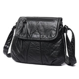 Women Soft PU Leather Clutch Vintage Shoulder Messenger Bag