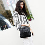 Women Soft PU Leather Clutch Vintage Shoulder Messenger Bag