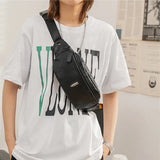 Punk Rivet Waist Bag Fanny Pack Unisex Phone Pouch