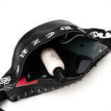 Unisex Punk Style Waist Bag Faux Leather Shoulder Chest Bum Bag