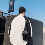 Skull Chest Bag Unisex Waist Pack Phone Pouch Men Women Fanny Pack Bum Bag