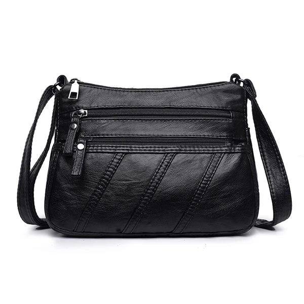 Soft Leather Crossbody Shoulder Bag for Girls