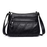 Soft Leather Crossbody Shoulder Bag for Girls