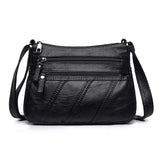 Soft Leather Crossbody Shoulder Bag for Girls