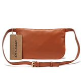Women Small Waist Bag Pu Leather Fanny Pack Slim Waist Pack