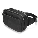 Large Capacity Women's Fanny Pack Tri-Zip Waist Bag High Phone Pocket Purse