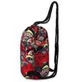 Bohemian Style Canvas Rucksack Vintage Drawstring Backpack