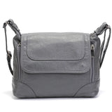 Large Capacity Women Crossbody Bag Shoulder Bag Soft Pu Leather Messenger Bag