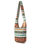 Bohemian Style Crossbody Bag Geometric Messenger Bag