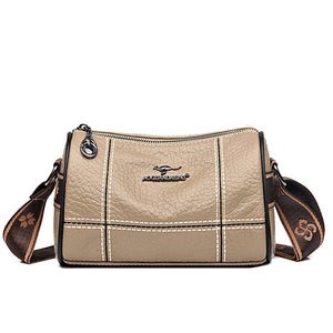 Women Leather Shoulder Bag Crossbody Bag Lady Leather Purses Tote