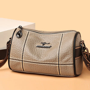 Women Leather Shoulder Bag Crossbody Bag Lady Leather Purses Tote