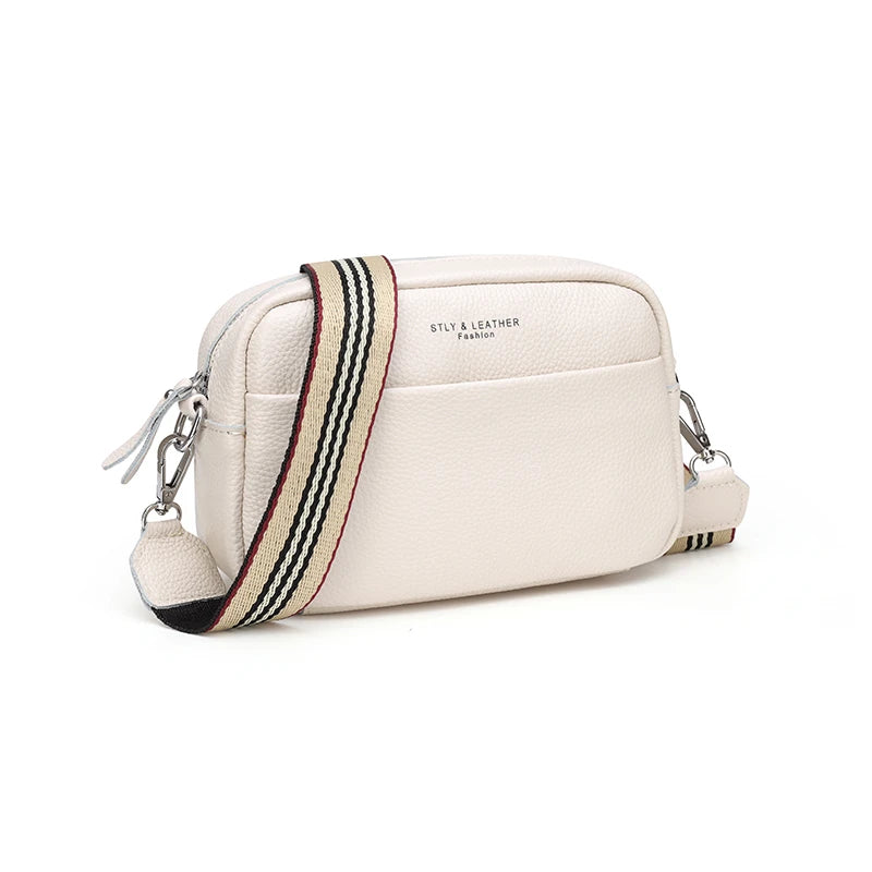 Leather Crossbody Bag Cow Leather Phone Bag Messenger Bag