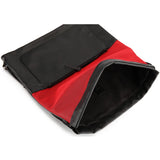 Women Shoulder Bag Patchwork Casual Backpack Large Capacity Red Daypack