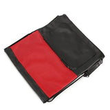 Women Shoulder Bag Patchwork Casual Backpack Large Capacity Red Daypack