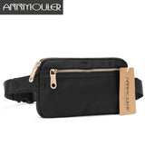 Polyester Women Fanny Pack Large Capacity Waist Bag 4 Colors Bum Bag