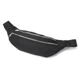 Women Green Nylon Waist Pack Fanny Pack Small Double Zipper Phone Purse Bag