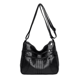 Annmouler Small Crossbody Bag Soft Handbag Purse Messenger Bag
