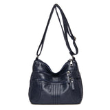 Annmouler Small Crossbody Bag Soft Handbag Purse Messenger Bag