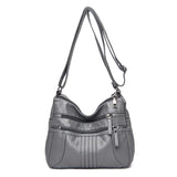 Annmouler Small Crossbody Bag Soft Handbag Purse Messenger Bag