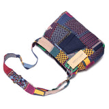 Elephant Printed Crossbody Bag with Large Capacity and 2 Pockets