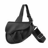 Solid Shoulder Bag Crossbody Bag Unisex Ladies Saddle Bags