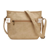 Lace Flower Shoulder Bag Vintage Crossbody Purse Roomy Pockets Bag