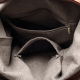 Vintage Elephant Print Hobo Bag Cotton Fabric Women Shoulder Bag