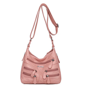 Vintage Women Handbag Soft Crossbody Bag Shoulder Purse
