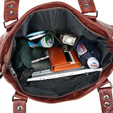 Vintage Women Handbag Purse Large Capacity Shoulder Bag Crossbody Bag Tote Bag