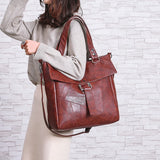 Vintage Women Handbag Purse Large Capacity Shoulder Bag Crossbody Bag Tote Bag