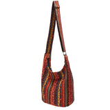 Vintage Bohemian Crossbody Bag with Adjustable Strap