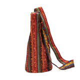 Vintage Bohemian Crossbody Bag with Adjustable Strap
