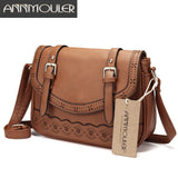 Vintage Women Shoulder Bag High Hollow Out Crossbody Bag