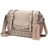 Vintage Women Shoulder Bag High Hollow Out Crossbody Bag