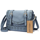 Vintage Women Shoulder Bag High Hollow Out Crossbody Bag