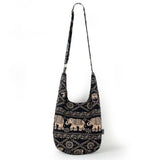 Vintage Women Shoulder Bag Crossbody Bohemian Style Cotton Messenger