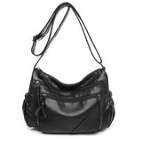Vintage Women Shoulder Bag Pu Leather Crossbody Female Messenger Purse