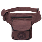 Bohemian Embroidery Waist Pack Large Capacity Hip Bag