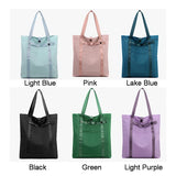 Women Nylon Shoulder Bag Large Capacity Casual Tote Bags