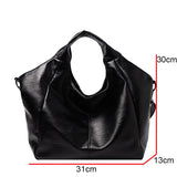 Women Soft Leather Casual Handbag Crossbody Bags Lady