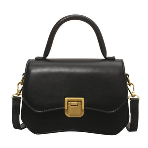 Lock Flap Women Bags PU Leather Crossbody Small Handbag Shoulder Bags