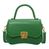 Lock Flap Women Bags PU Leather Crossbody Small Handbag Shoulder Bags