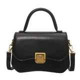 Lock Flap Women Bags PU Leather Crossbody Small Handbag Shoulder Bags